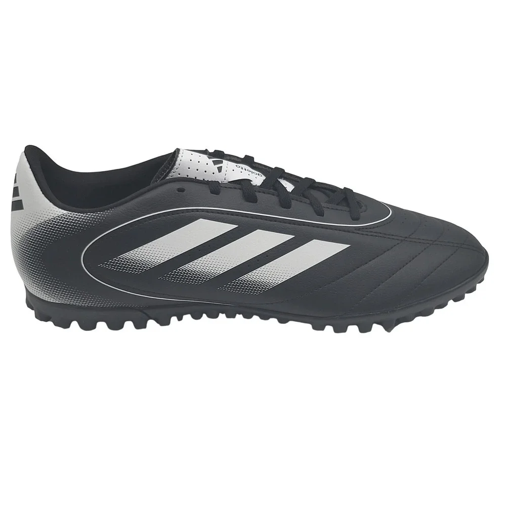 Adidas Goletto IX TF Men Size 12 Black White Soccer Turf Cleats Shoes IH0083 New